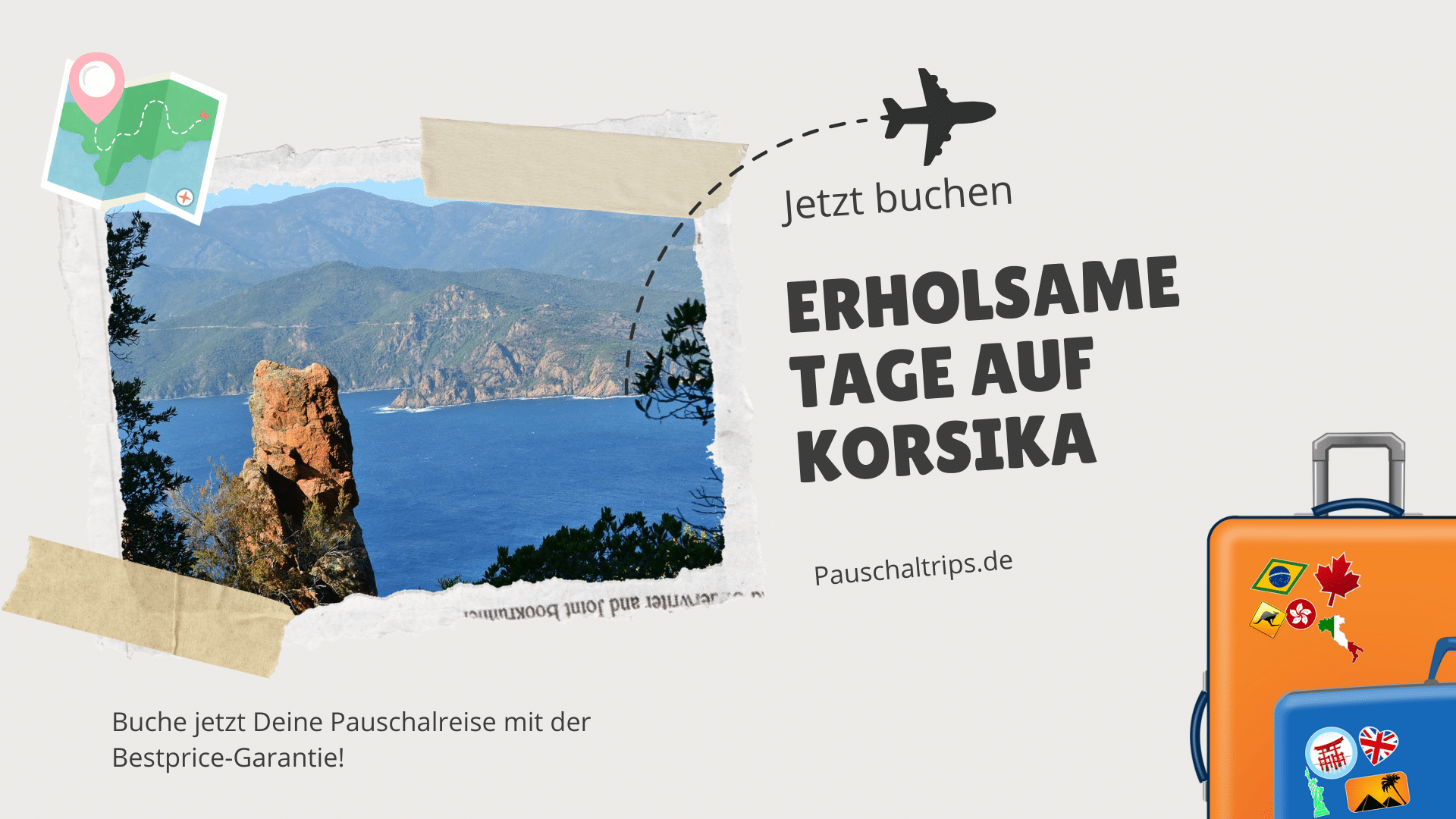 Möchtest Du im August das schöne Korsika entdecken?
