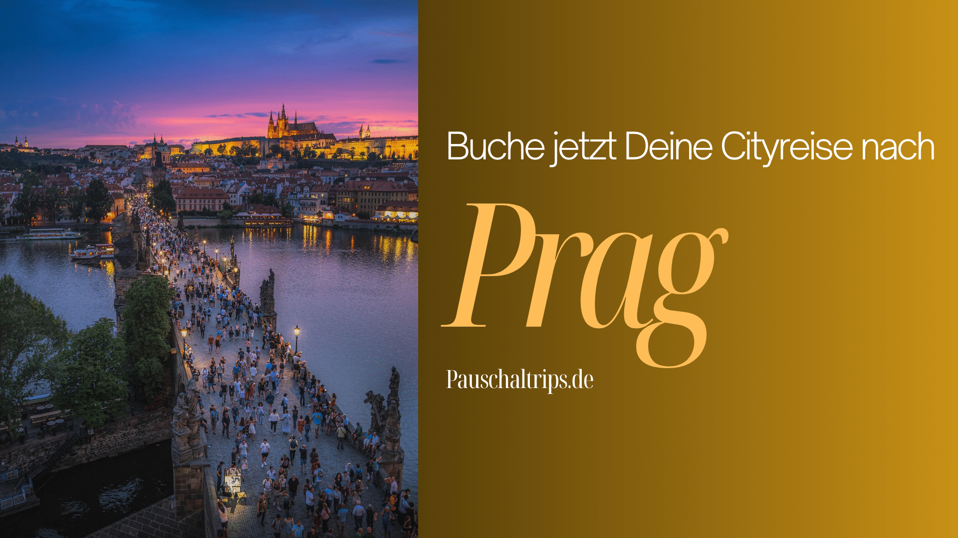 Buche eine Cityreise im Februar nach Prag