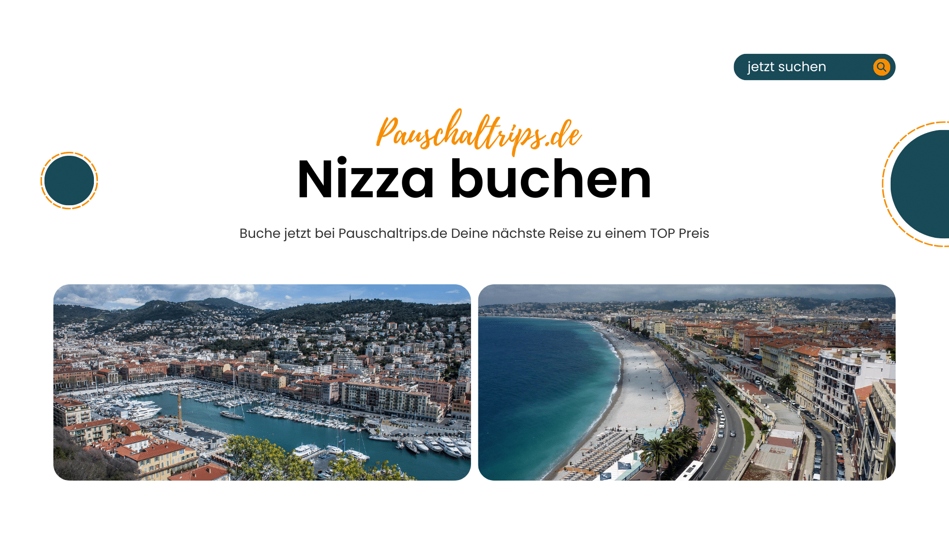 Buche eine Cityreise im November nach Nizza